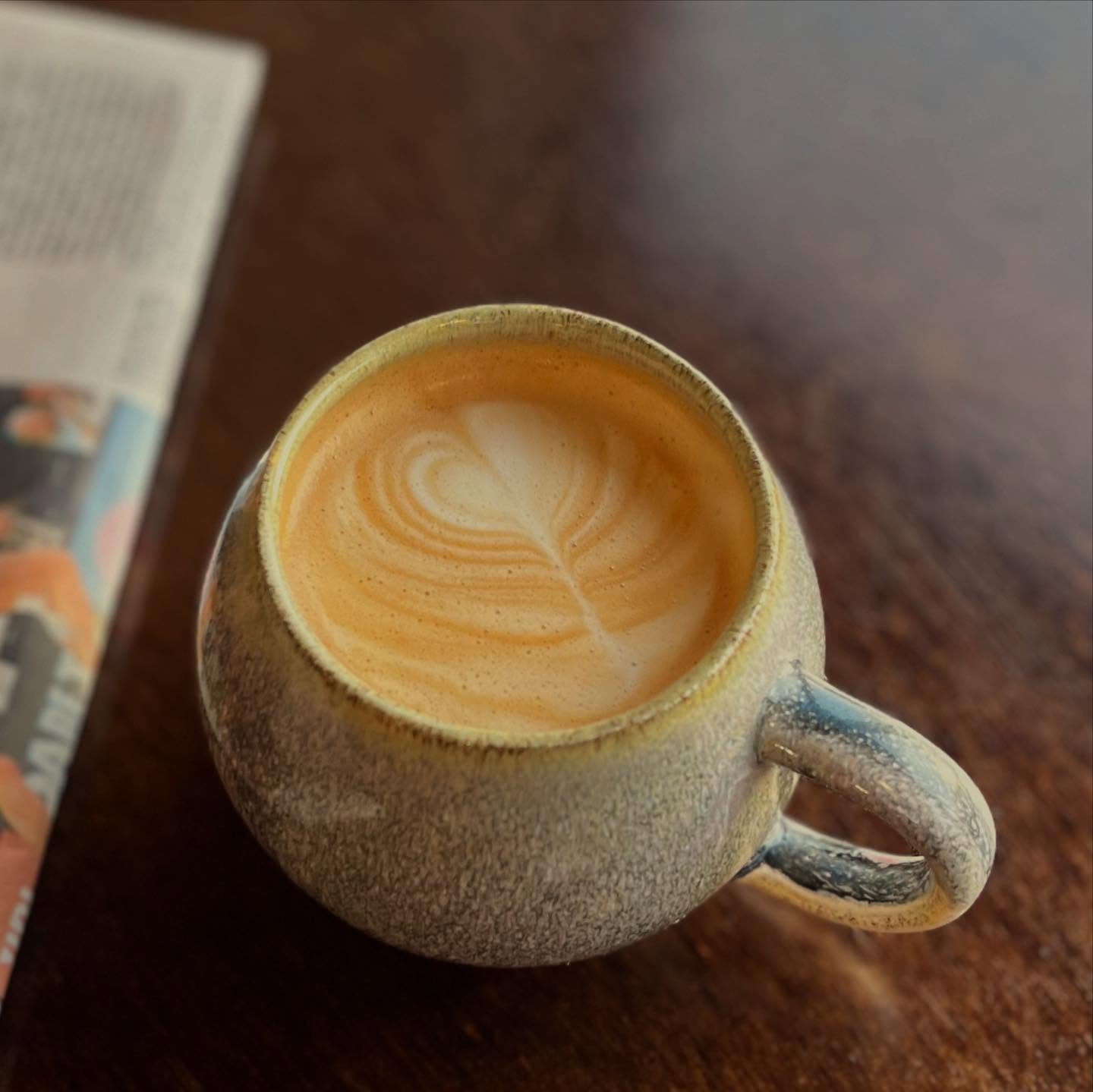 Latte Art Bear at Rumours on Rust